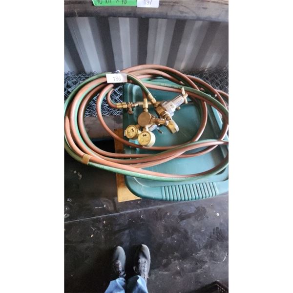 Aceteline hoses with gauges