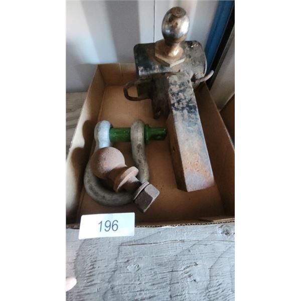 Trailer Hitch, Trailer Ball, Shackle