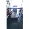 Image 3 : table 42" x 30" x 37" with wood inset on wheels