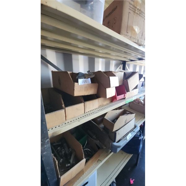 Assorted nuts and bolts etc