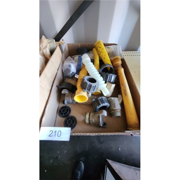 Jerry can accessories, nails, etc