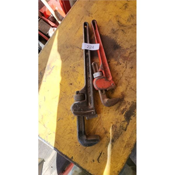 Rigid &  Fulber Pipe  wrenches