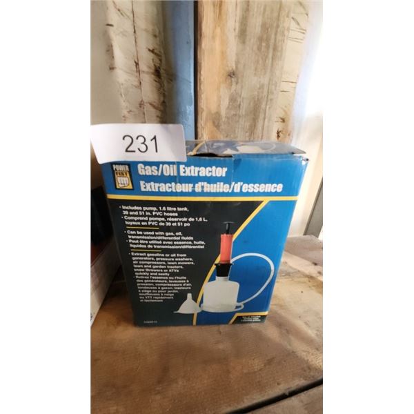 Gas/Oil Extractor