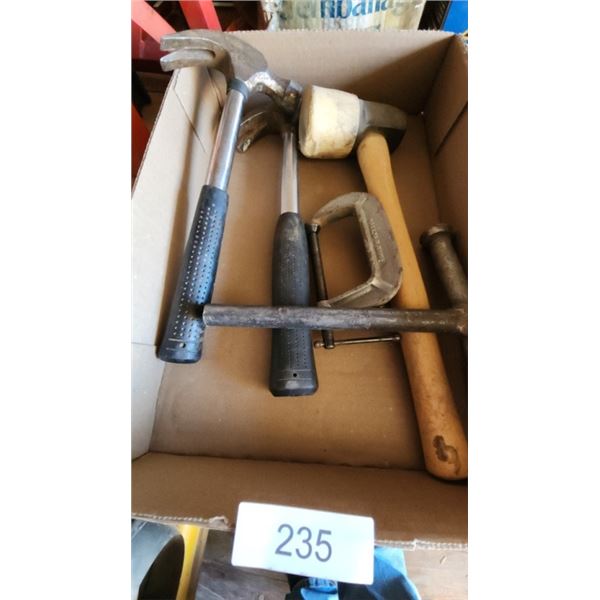 hammers, c-clamp