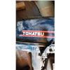 Image 3 : Tohastsu outboard motor Model 8180 10HP c/w metal gas tank