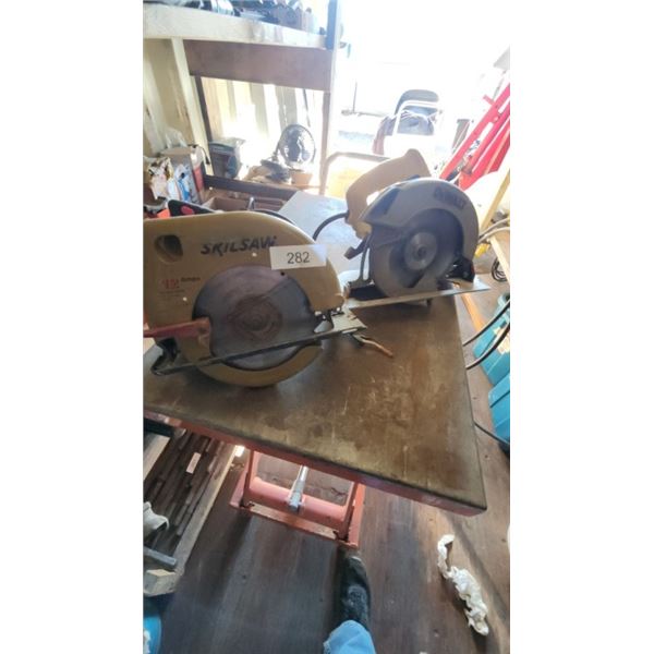 Skilsaw 12 Amp & DeWalt Saw