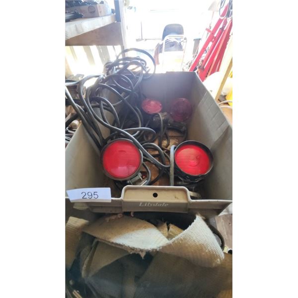 tow lights, dollie straps