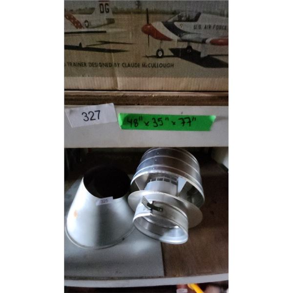 Metal Shelf 48" x 35" x 77"