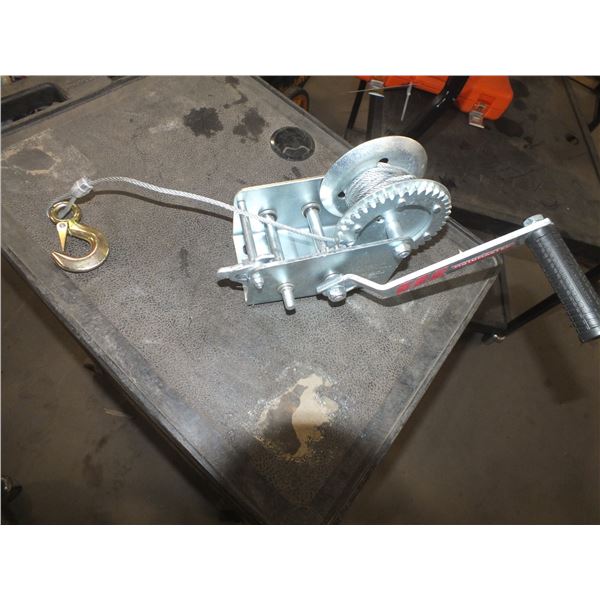 Hand Powered Cable Winch
