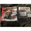 Image 1 : 3 in 1 Fondue Set & Small Lunch Crock pot