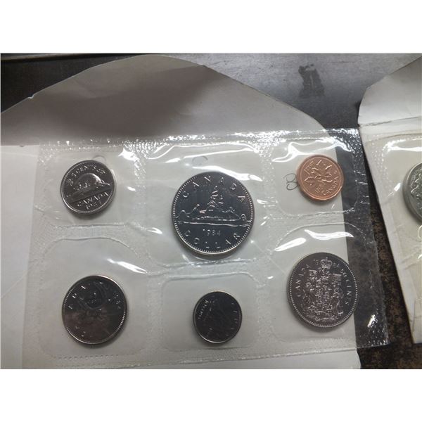 3 Canadian Coin Sets