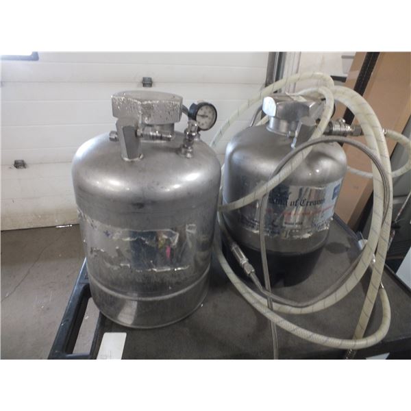 2 Pressure Pots & 1 Ice Chest