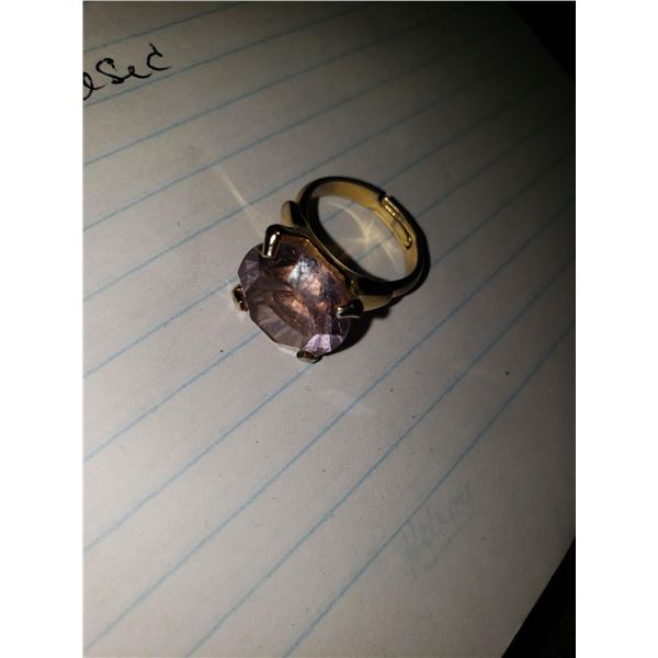 Ladies Amethyst Ring