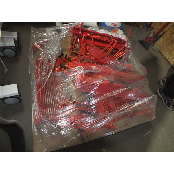 Pallet Of Metal Hooks