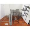 Image 1 : LOT: 9 WIRE RACKS ASST