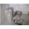 Image 1 : LOT: 9 ASSORTED SHAKERS/GARNISH DISPENSERS