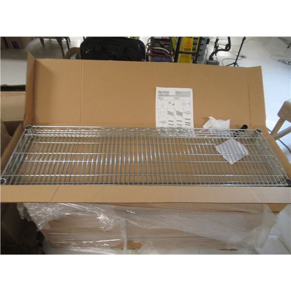 WIRE RACK SHELF 48"x14" NEW (SHELF ONLY)