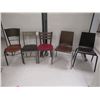 Image 1 : LOT: 5 CHAIRS SHORT OF A SET