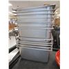 Image 2 : STAINLESS FOOD SERVICE BIN 12"x10"x6"