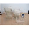 Image 1 : PLASTIC CONTAINER 6.5"x6"x4"