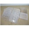 Image 1 : LOT: 25 PLASTIC COVERS 6.5"x6"