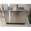 Image 1 : STAINLESS COUNTER WITH SINK 48"x30"x36"