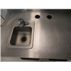 Image 2 : STAINLESS COUNTER WITH SINK 48"x30"x36"