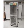 Image 1 : 2-DOOR MOBILE BREAD CABINET 22"x28"72"