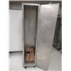 Image 2 : 1-DOOR MOBILE BREAD CABINET16"x19"72"