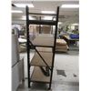 Image 2 : WOOD/METAL SHELVING 4-SHELF 72"x24"x78"