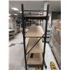 Image 2 : WOOD/METAL SHELVING 4-SHELF 72"x24"x78"