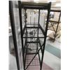 Image 2 : METAL GRID /WOOD TOP SHELF SHELVING 4-SHELF 36"x16"x72"