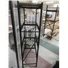 Image 2 : METAL GRID /WOOD TOP SHELF SHELVING 4-SHELF 36"x16"x72"