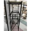 Image 2 : METAL GRID /WOOD TOP SHELF SHELVING 4-SHELF 36"x16"x72"
