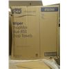 Image 2 : BOX OF 24 BLUE 450 SHOP TOWEL ROLLS