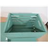 Image 2 : LOT: 11 WOOD BINS/TRAYS ASST