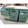 Image 3 : LOT: 11 WOOD BINS/TRAYS ASST