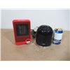 Image 1 : LOT: MINI HEATER AND DESK FAN
