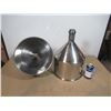 Image 1 : LOT: 2 STAINLESS STEEL HOPPER