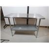 Image 1 : STAINLES STEEL TABLE 48"x24"x35