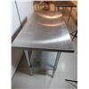 Image 2 : STAINLES STEEL TABLE 48"x24"x35