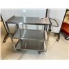 Image 1 : STAINLES STEEL CART (3 SHELF) 30"x16"x34.5"