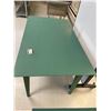 Image 2 : WOOD TABLE 59"x35.5" (GREEN)