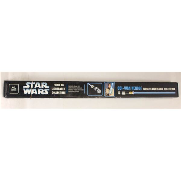 NIB STARWARS- OBI-WAN  LIGHTSABER; REVENGE OF