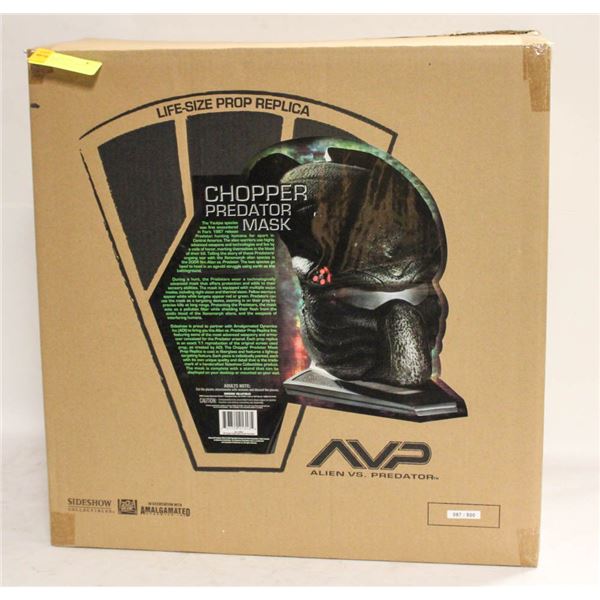 NIB SIDESHOW COLLECTIBLES CHOPPER PREDATOR