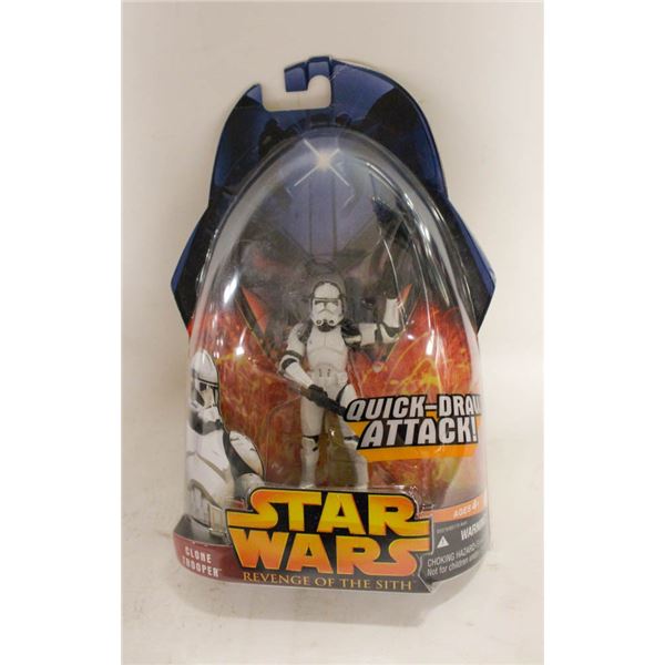 HASBRO STARWARS CLONE TROOPER QUICK DRAW ATTACK