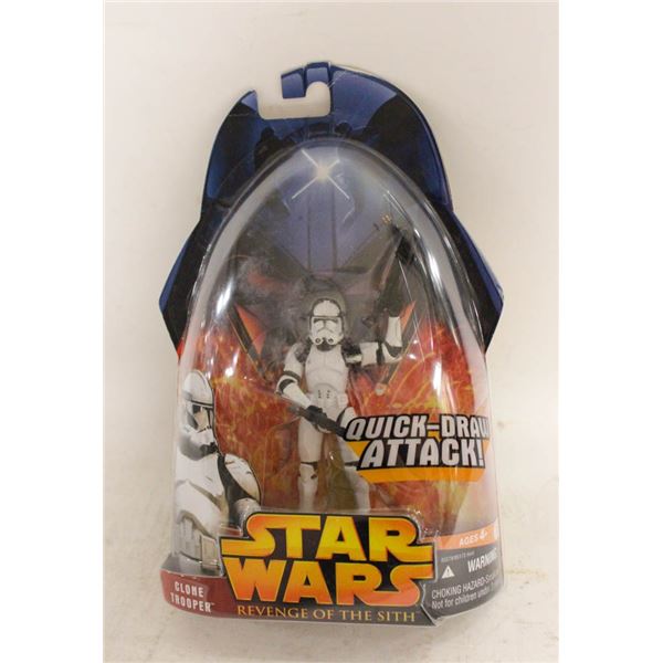 HASBRO STARWARS CLONE TROOPER QUICK DRAW ATTACK