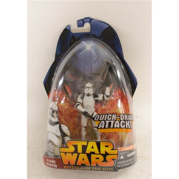 HASBRO STARWARS CLONE TROOPER QUICK DRAW ATTACK