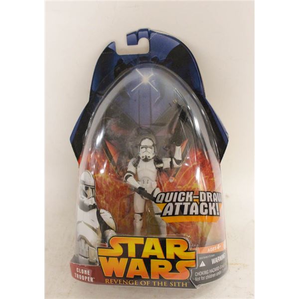 HASBRO STARWARS CLONE TROOPER QUICK DRAW ATTACK
