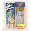 Image 1 : ACTION JACKSON FIGURE. LIGHT BLUE SUIT. BEARDED.